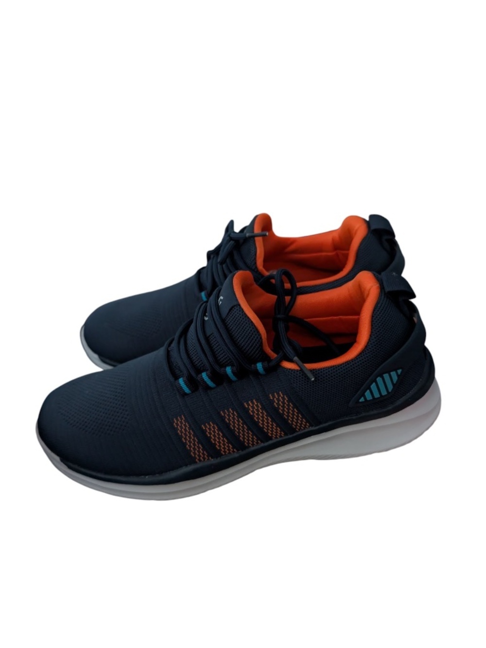 Mens Sneakers EU 44 US 10/10.5 Blue Waterproof Lightweight Slip On Tennis Shoes
